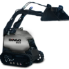 Dingo Mini Digger K9DT with bucket raised