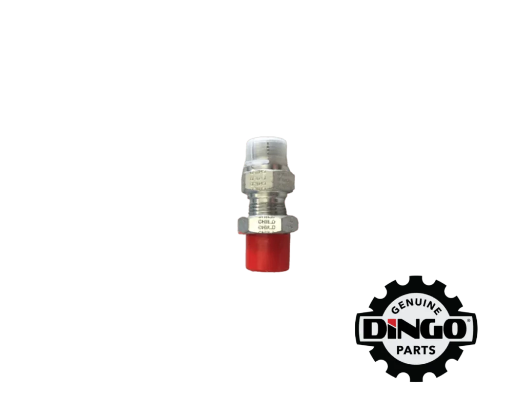 NIPPLE 1/2" BSPP X 7/8" BULKHEAD ENC/SEAL